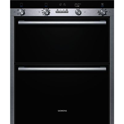 Siemens HB55NB550B Built Under Double Multifunction Oven in Stainless Steel